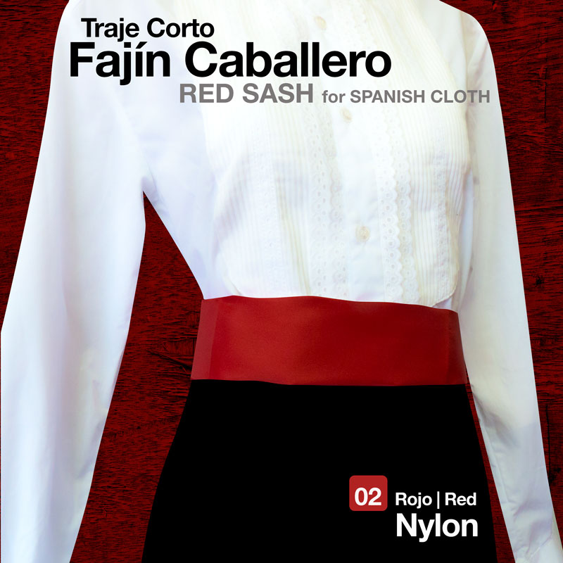 Buy Spanish Cloth: Red Sash in our shop online | Zaldi Saddlery